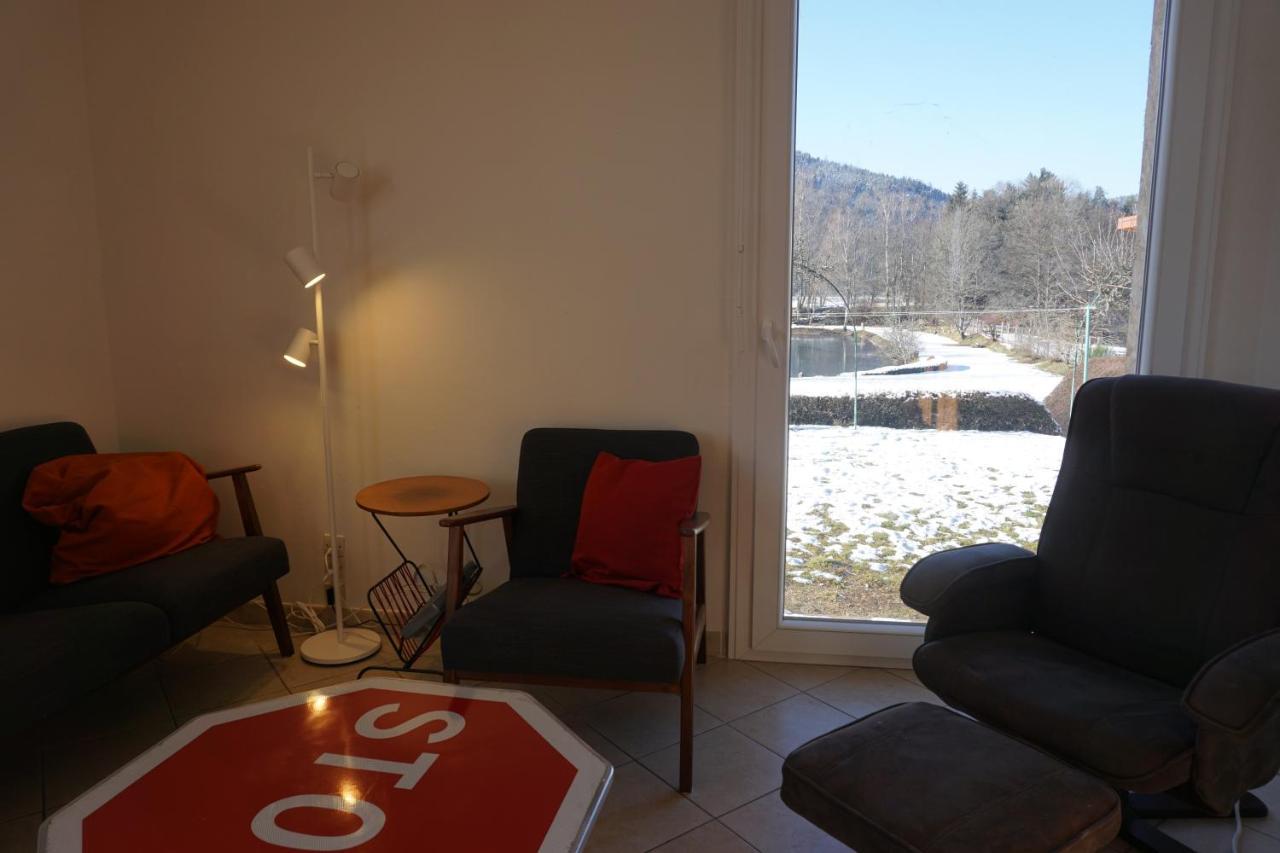 La maison et l'étang - grand terrain privé Vagney Extérieur photo